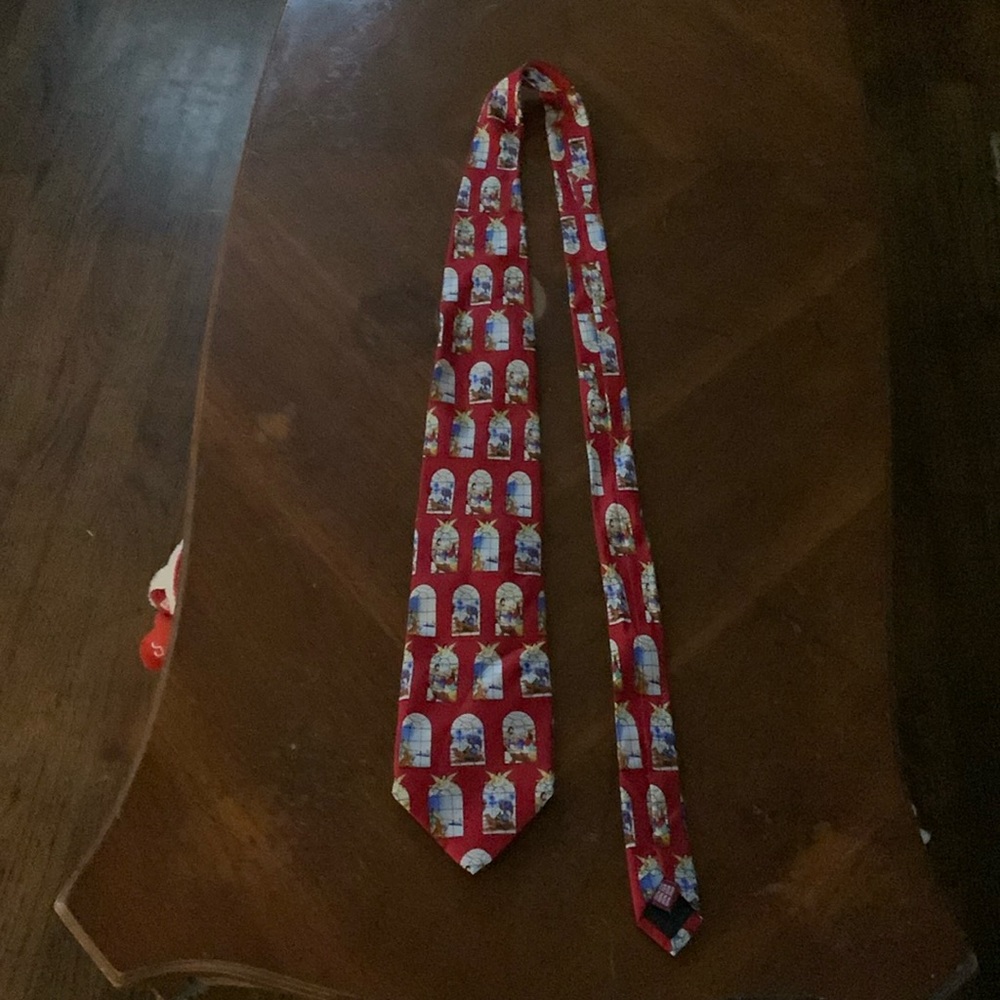 Nativity Scene Tie by Belk Tis the Season Handmade 100% Silk